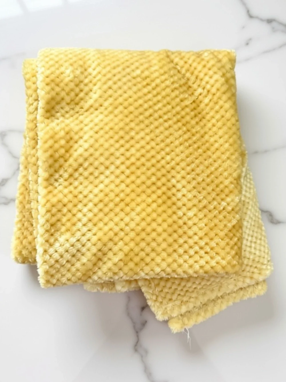 Yellow Throw Blanket